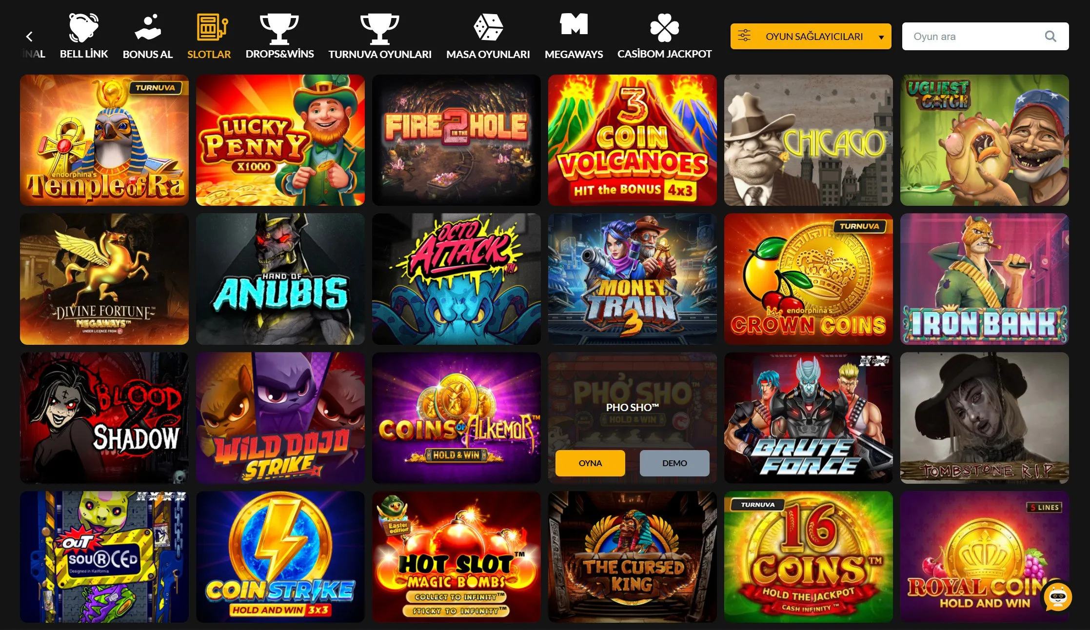 En güvenli casino sitelerinde oyun çeşitliliği